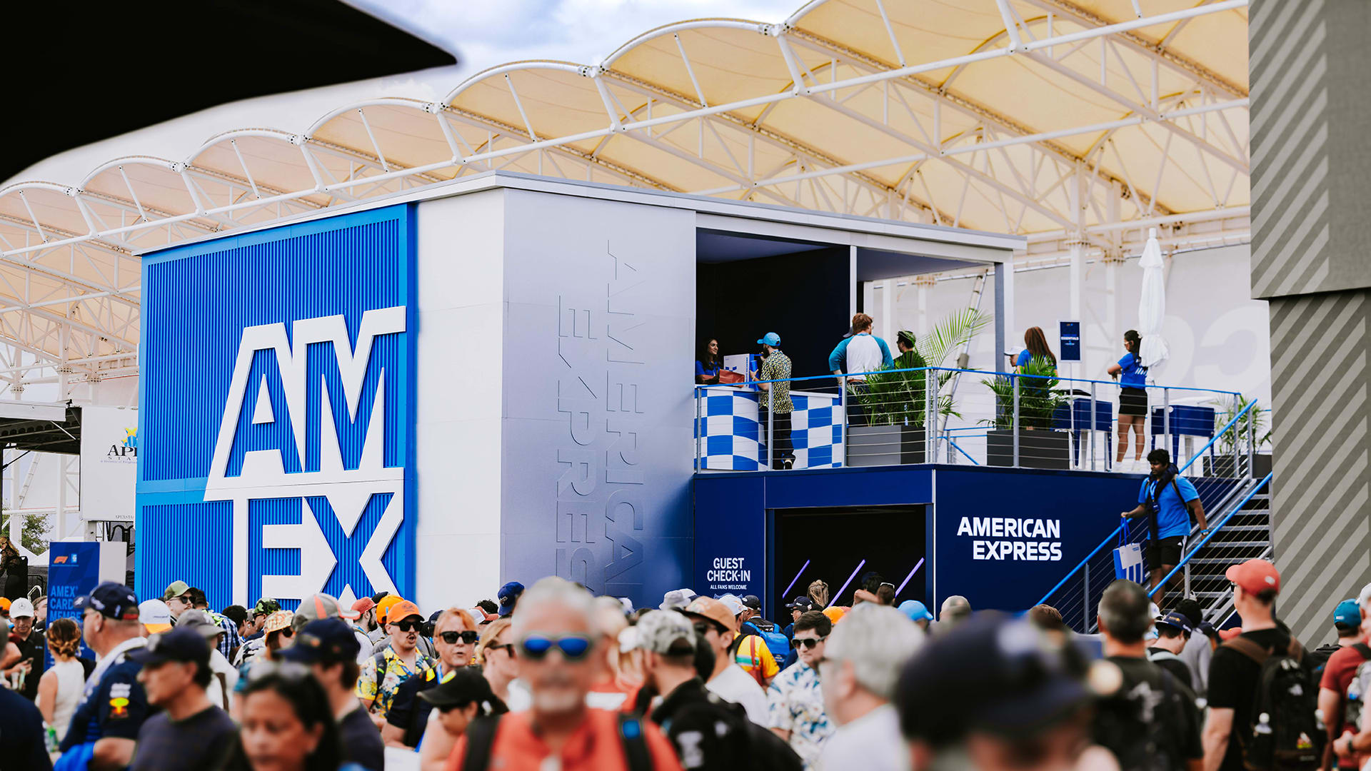 Amex benefits page - tile 4 - fan experience